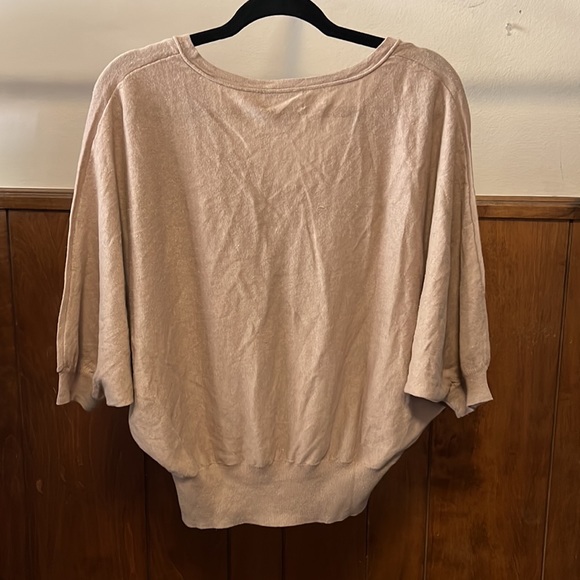 PURE Collection cotton and linen blend batwing sleeve blouse - Picture 8 of 8